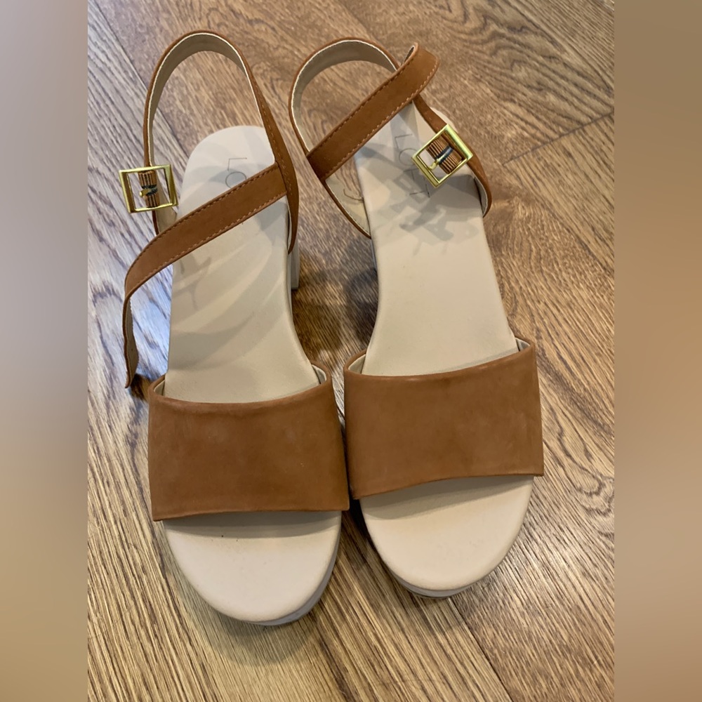 Loft women’s heeled sandals size 8